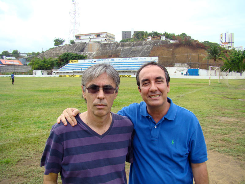 Dr. Daniel Garcia e Dr. Fernando Barreiro, do Departamento Médico do Galícia